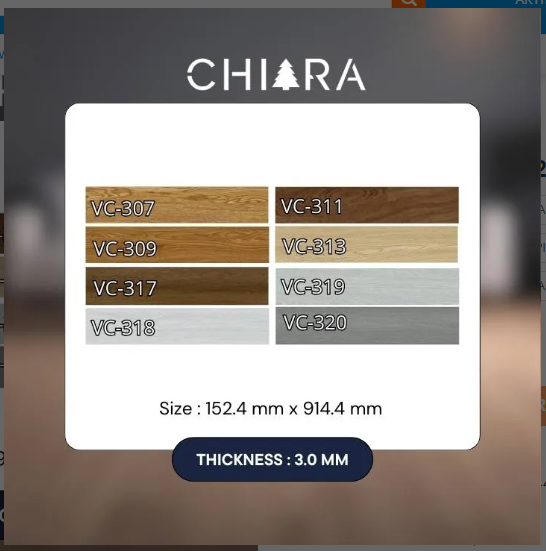 Chiara Vinyl 3mm